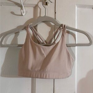 Athleta Blush Pink Crossback Sports Bra
